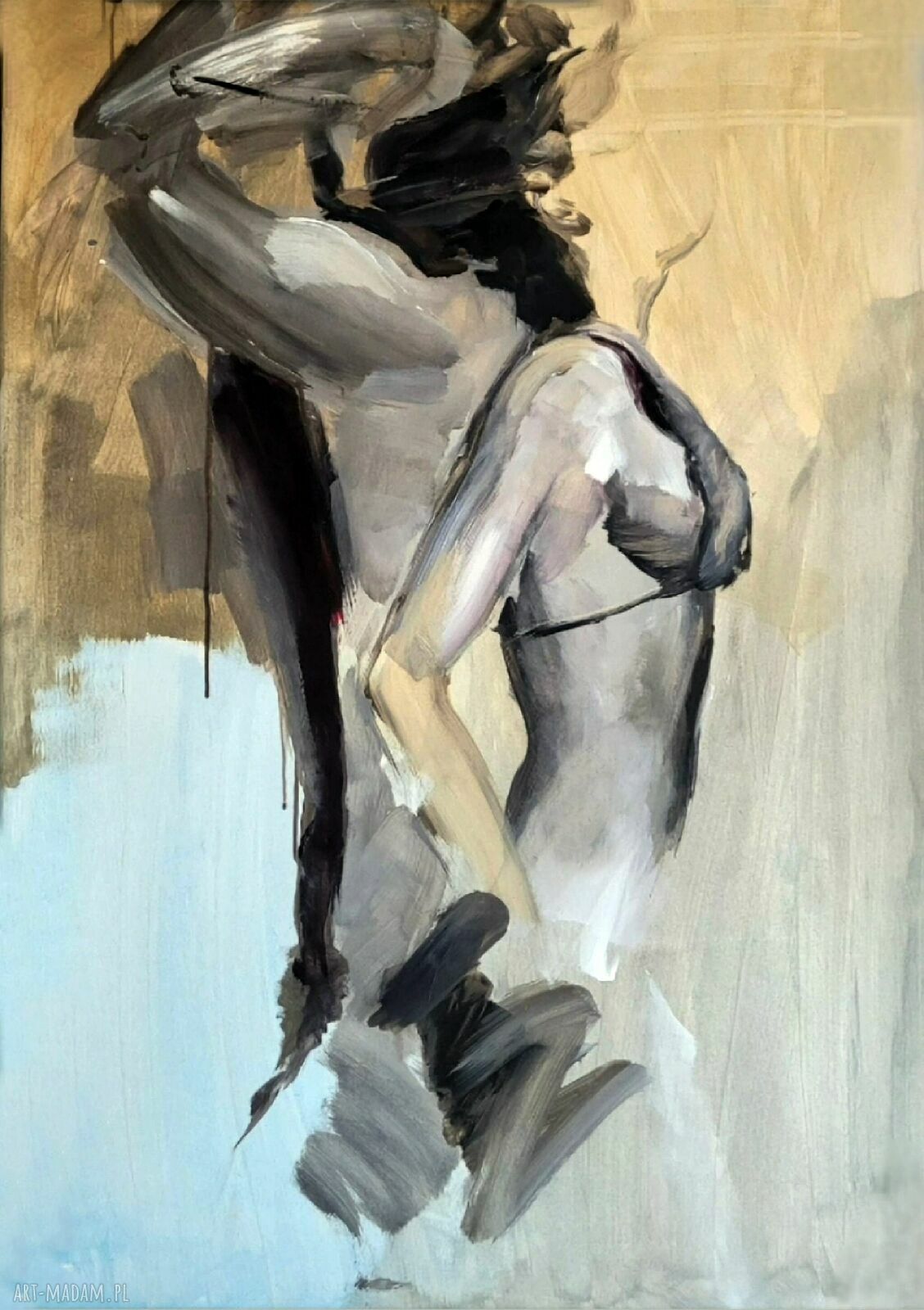 You Me - obraz mężczyzny i kobiety do sypialni 100x70 cm