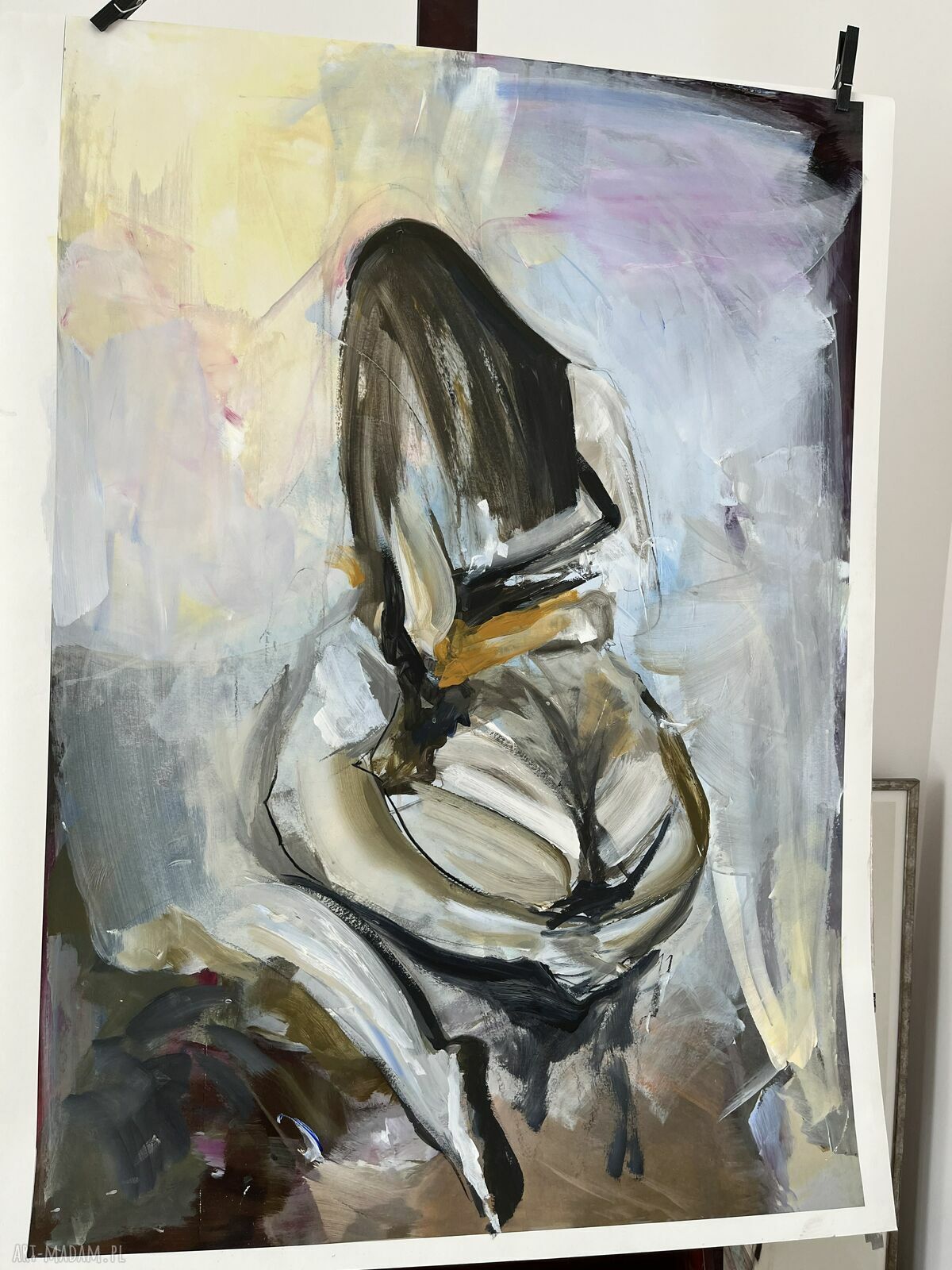 You Me - duży obraz 60x80 cm do sypialni, druk fine art + akryle