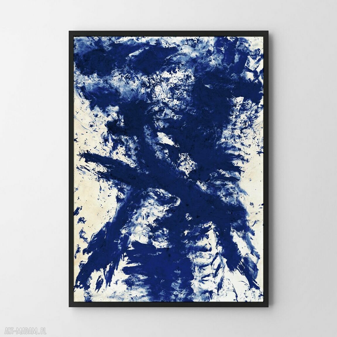 Yves Klein Abstrakcja - plakat 50x70 cm, reprodukcja