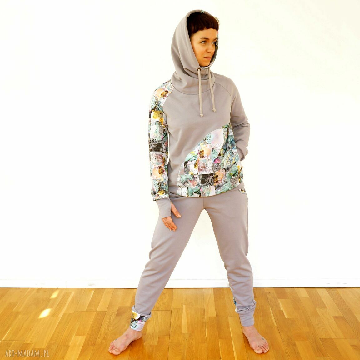 Bluza z kapturem - Pastele