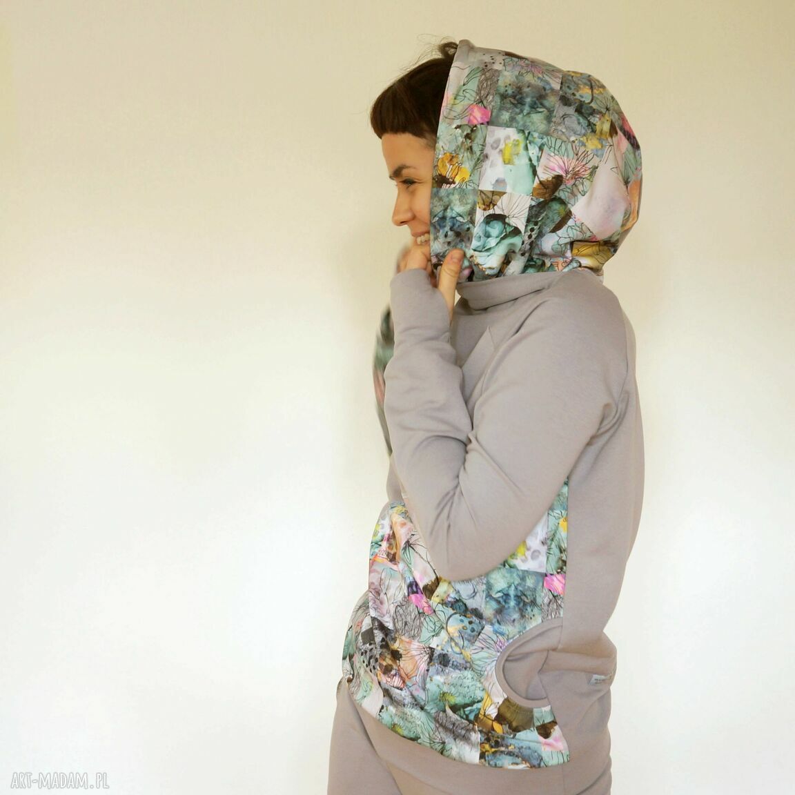 Bluza z kapturem - Pastele