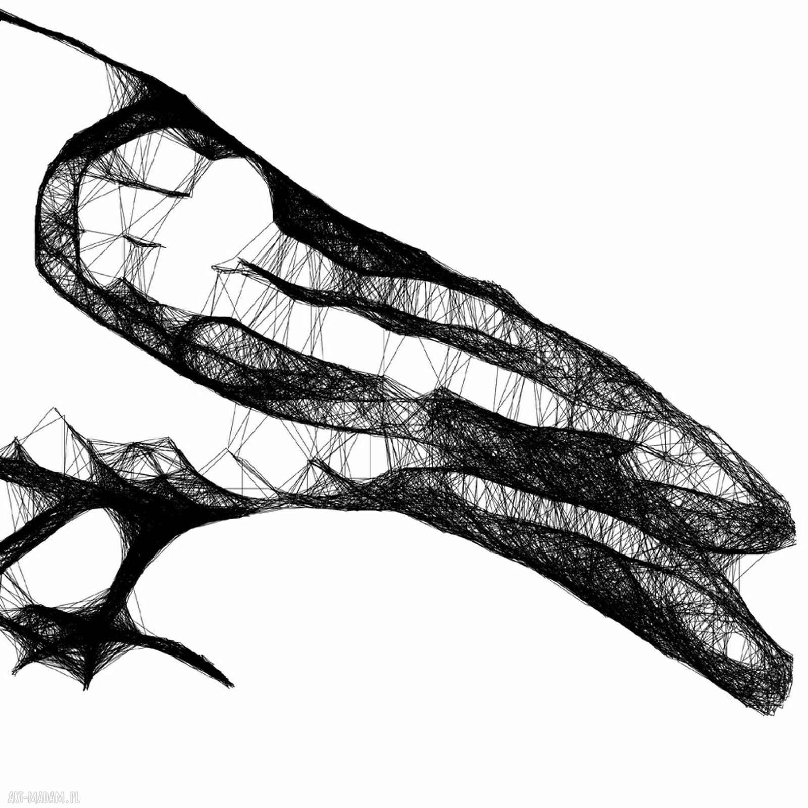 Grafika z ramą Kruk - nr 114