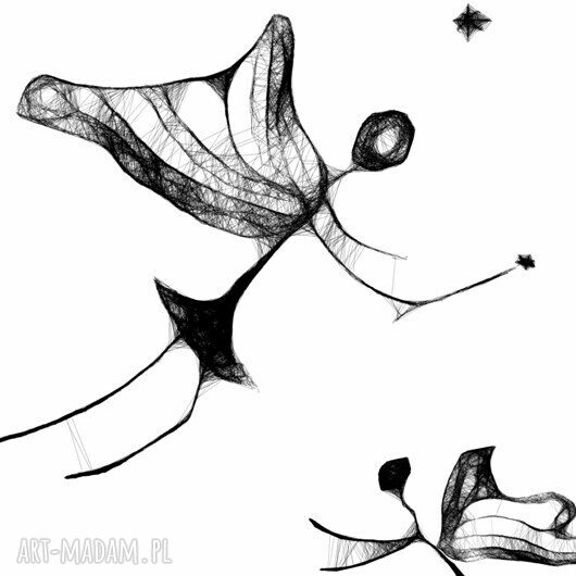 Grafika z ramą - nr 117 - wróżki