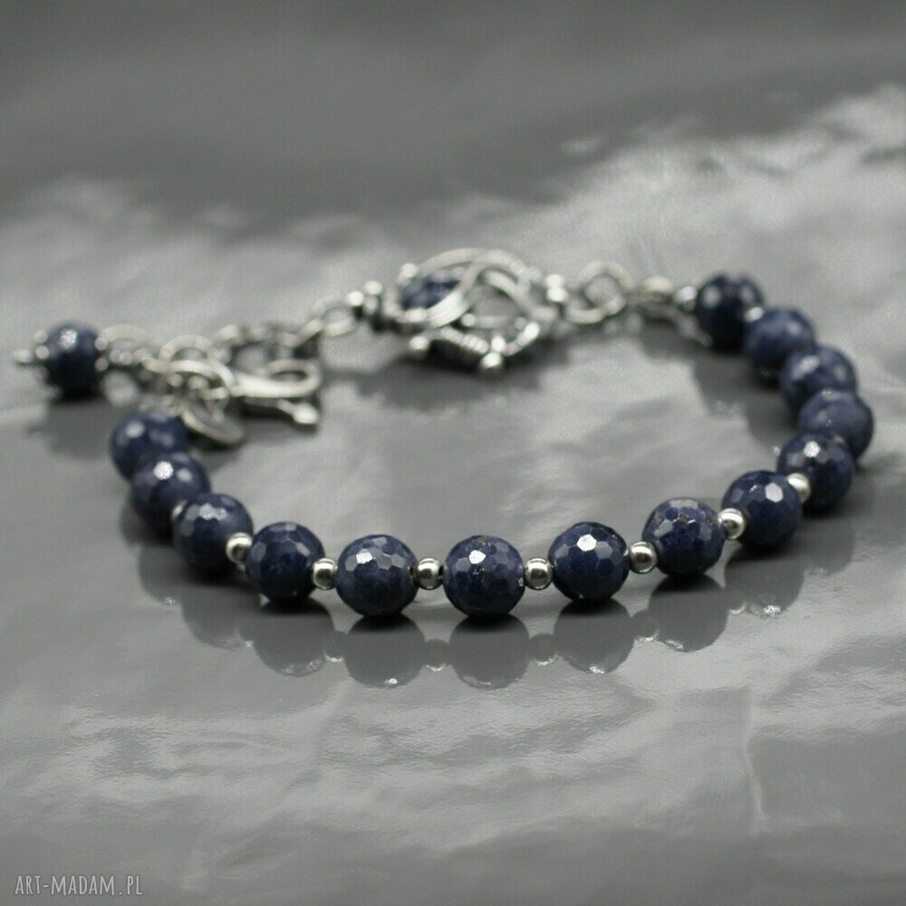 Bransoletka z szafirami "Sapphire Sky"
