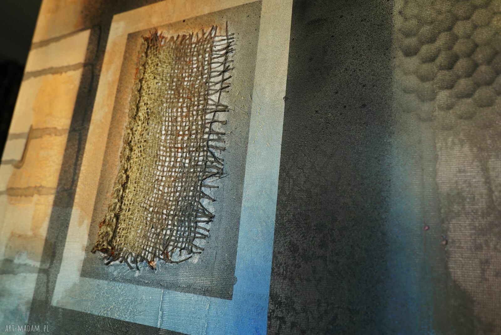 „Za trzysta metrów skręć w lewo” - dyptyk abstrakcyjny 2x120x80 cm