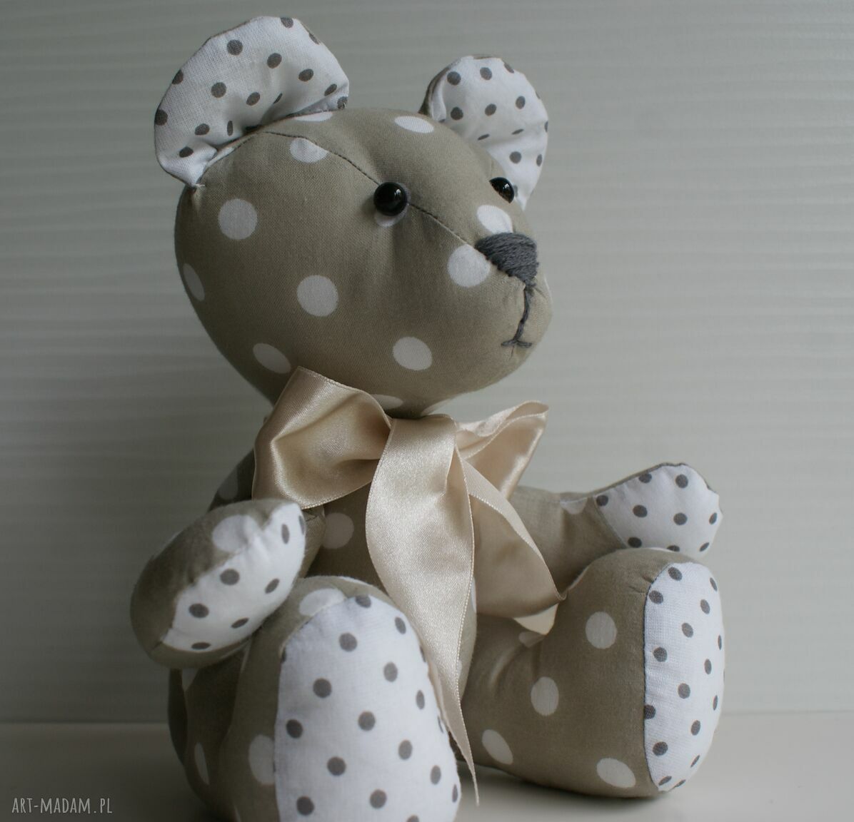 zabawki: misie ręcznie zrobione