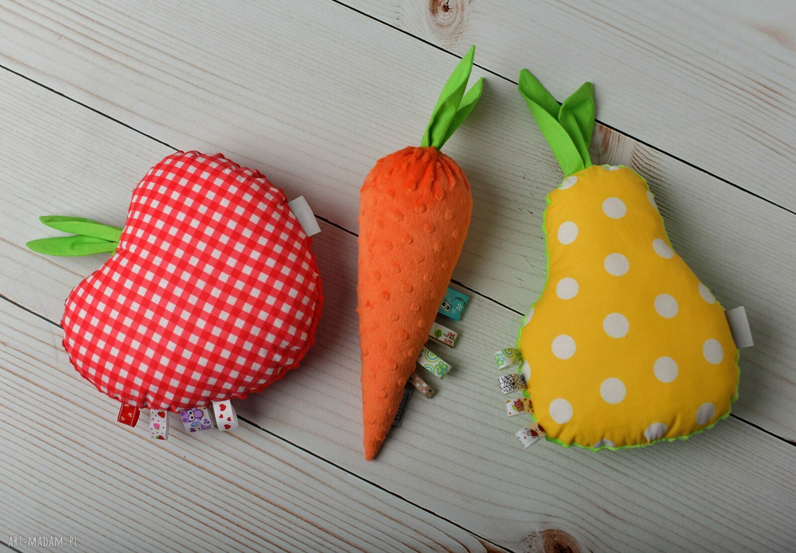 Zabawka sensoryczna marchewka