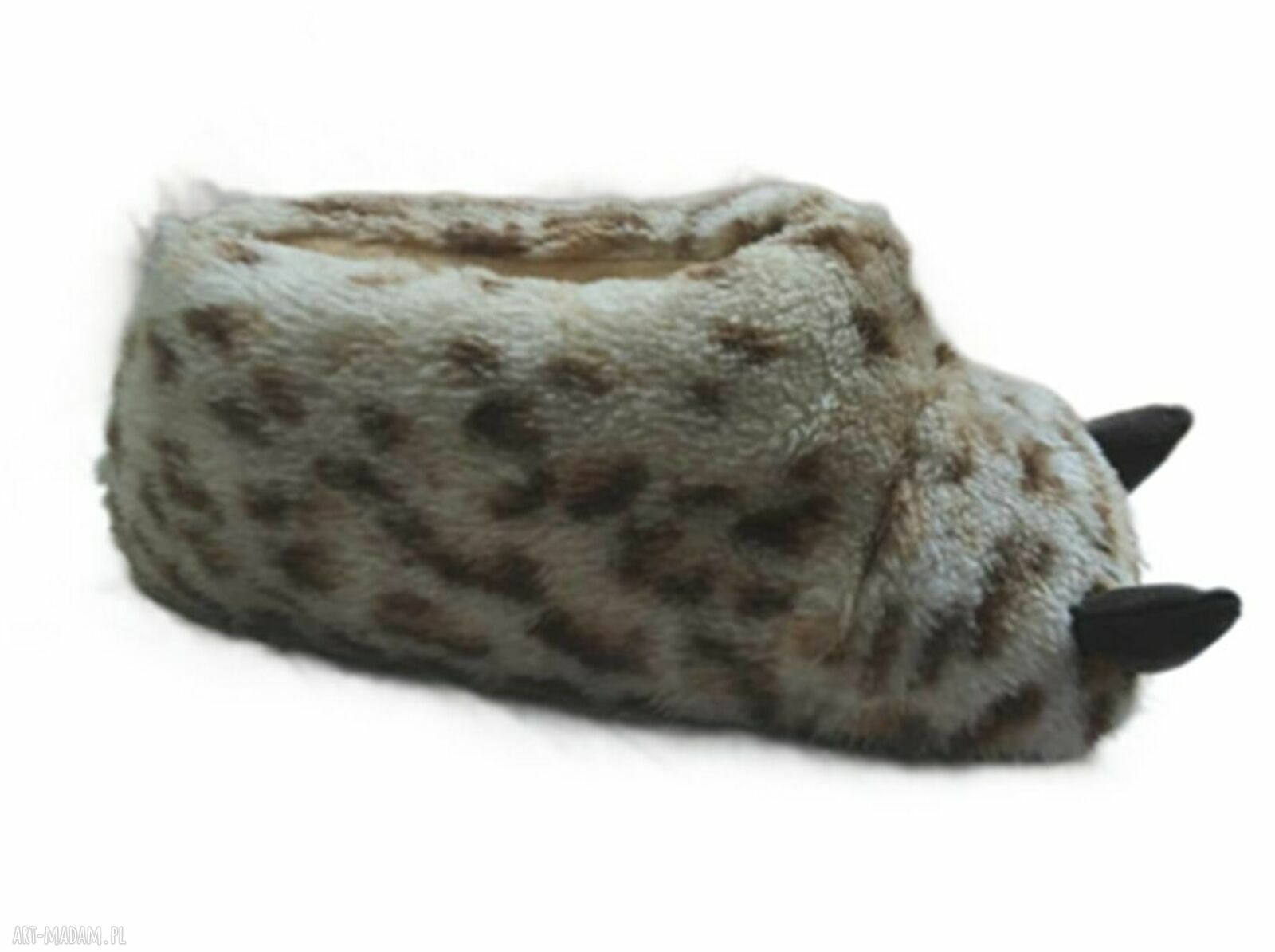 Kapcie ŁAPY DINOZAURA z wełny merynos - rozmiar 32/33 (20 cm)