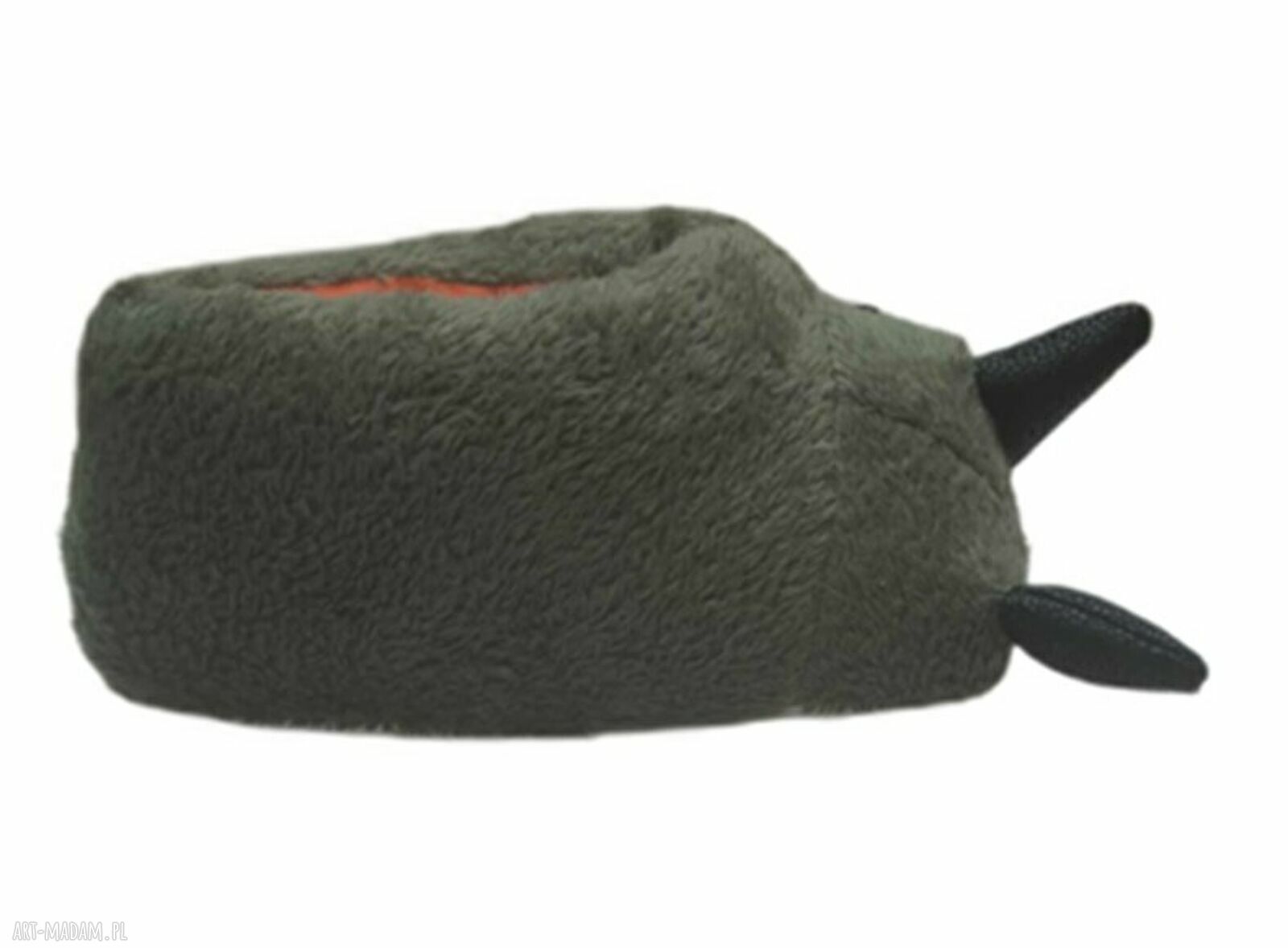 Zabawne kapcie ŁAPY DINOZAURA, roz. 28/29 (18,5 cm) - wełna merynos