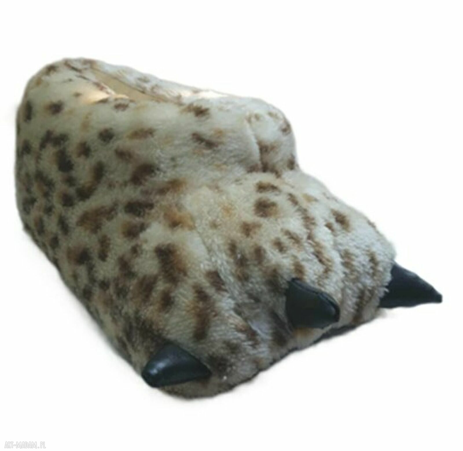 Kapcie ŁAPY DINOZAURA z wełny merynos - rozmiar 32/33 (20 cm)