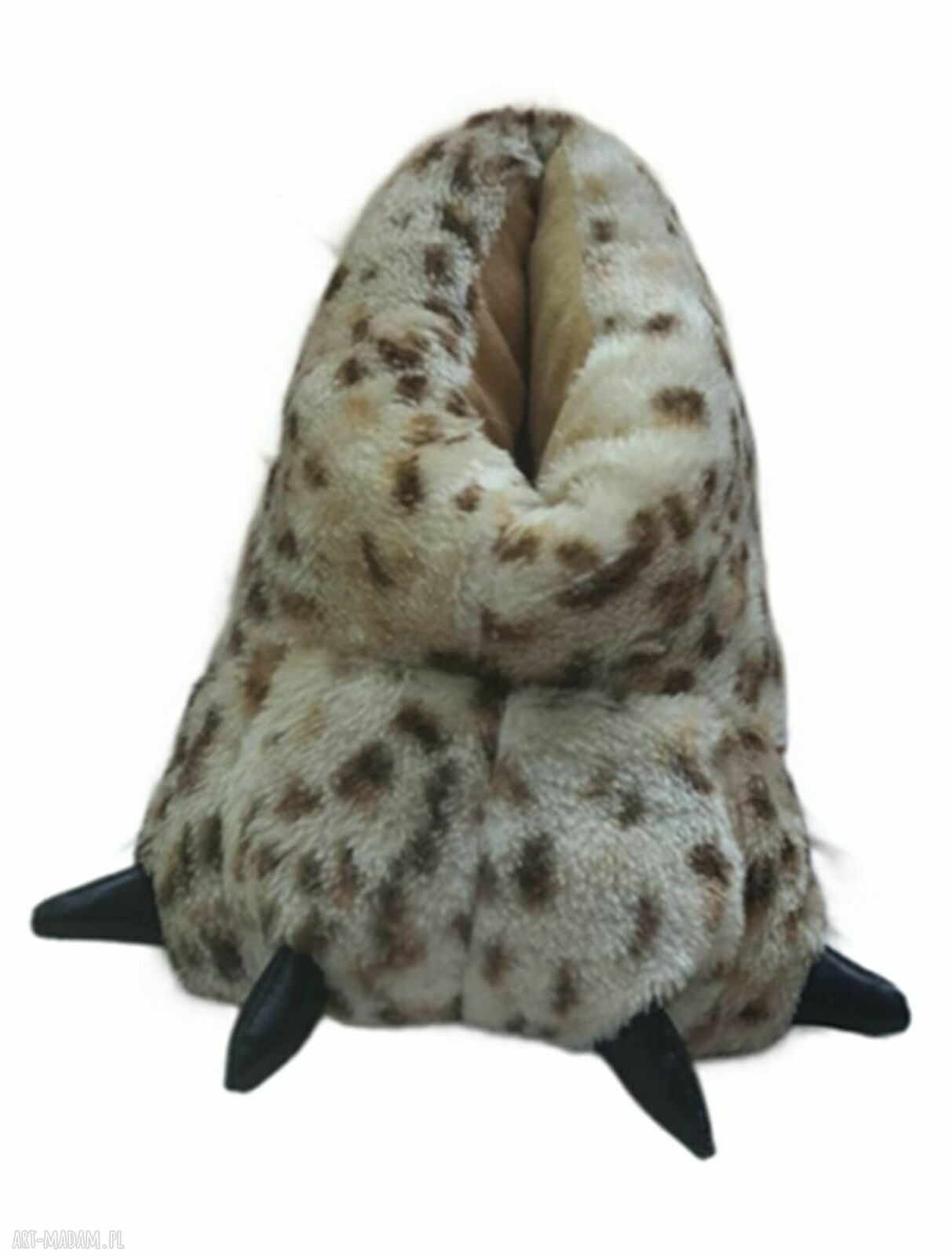 Kapcie ŁAPY DINOZAURA z wełny merynos - rozmiar 32/33 (20 cm)