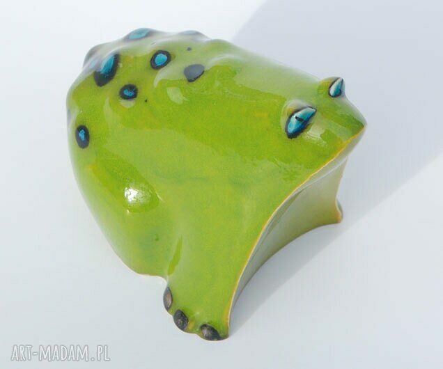 ceramika: Żabcia puszysta Hand Made