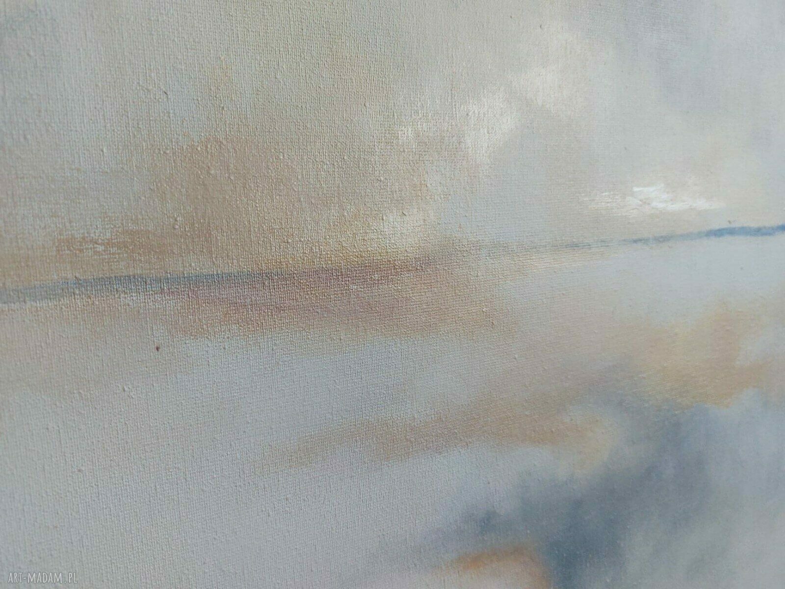 Zachód Słońca - obraz akrylowy 60x50 cm (ręcznie malowany)