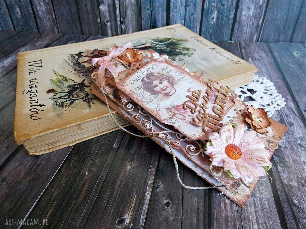 Zakładka dla mamy - rękodzieło handmade