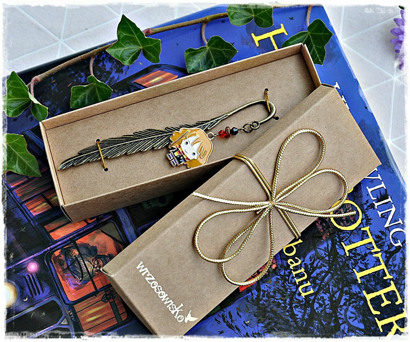 Zakładka dla fanów harrego hermiona harry potter książki prezent