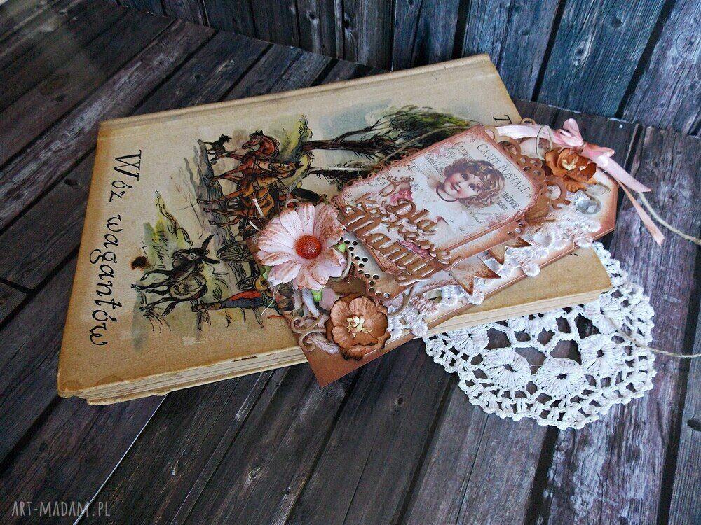 Zakładka dla mamy - rękodzieło handmade