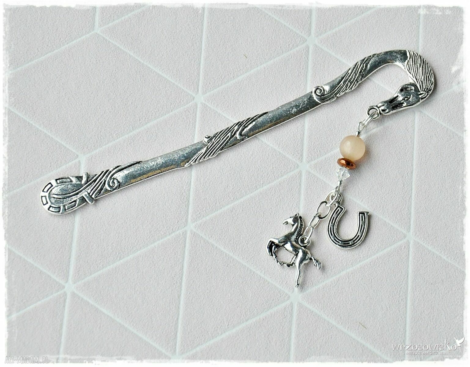 Zakładka dla miłośników koni Handmade