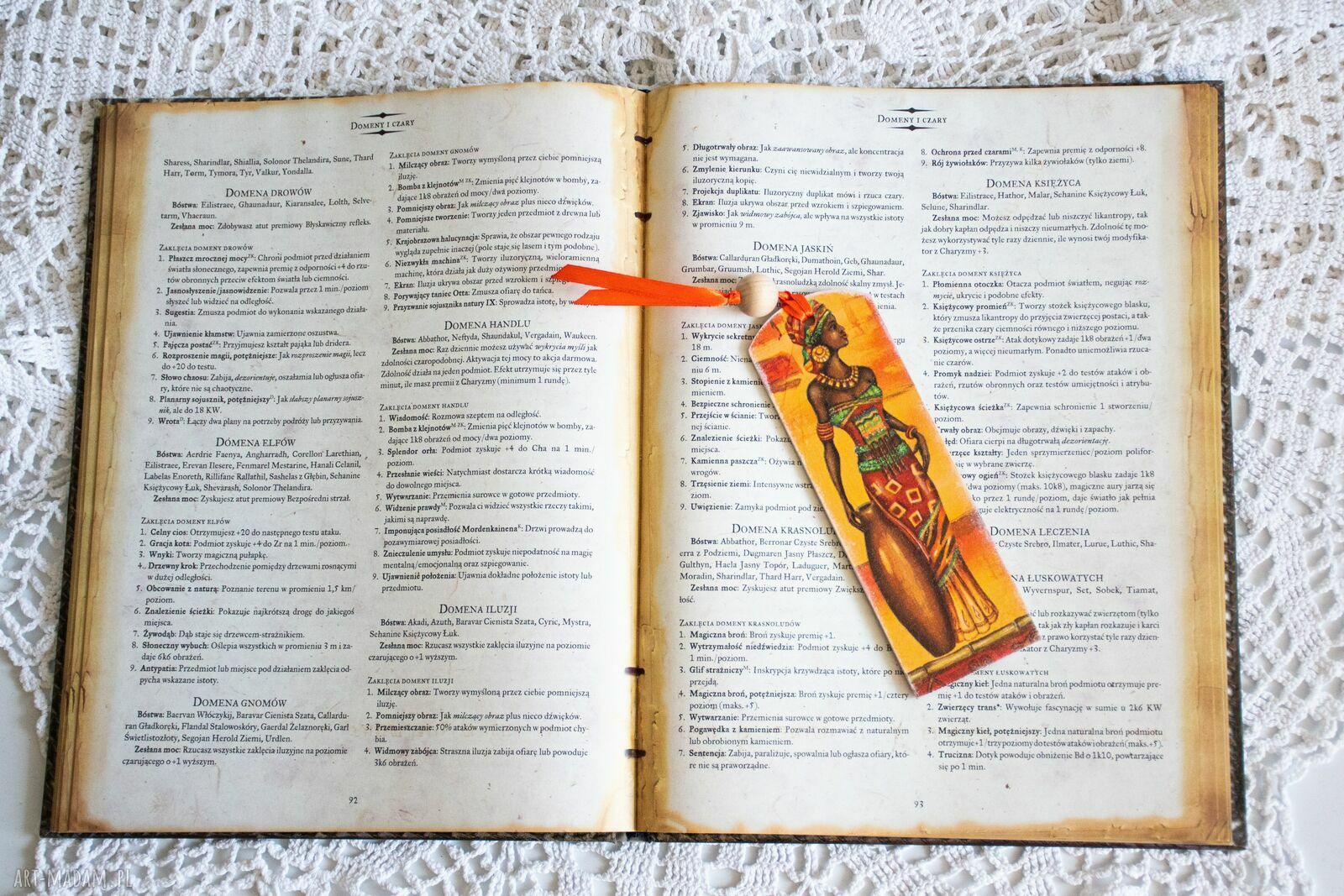 Zakładka do książki - Wspomnienia z Afryki
