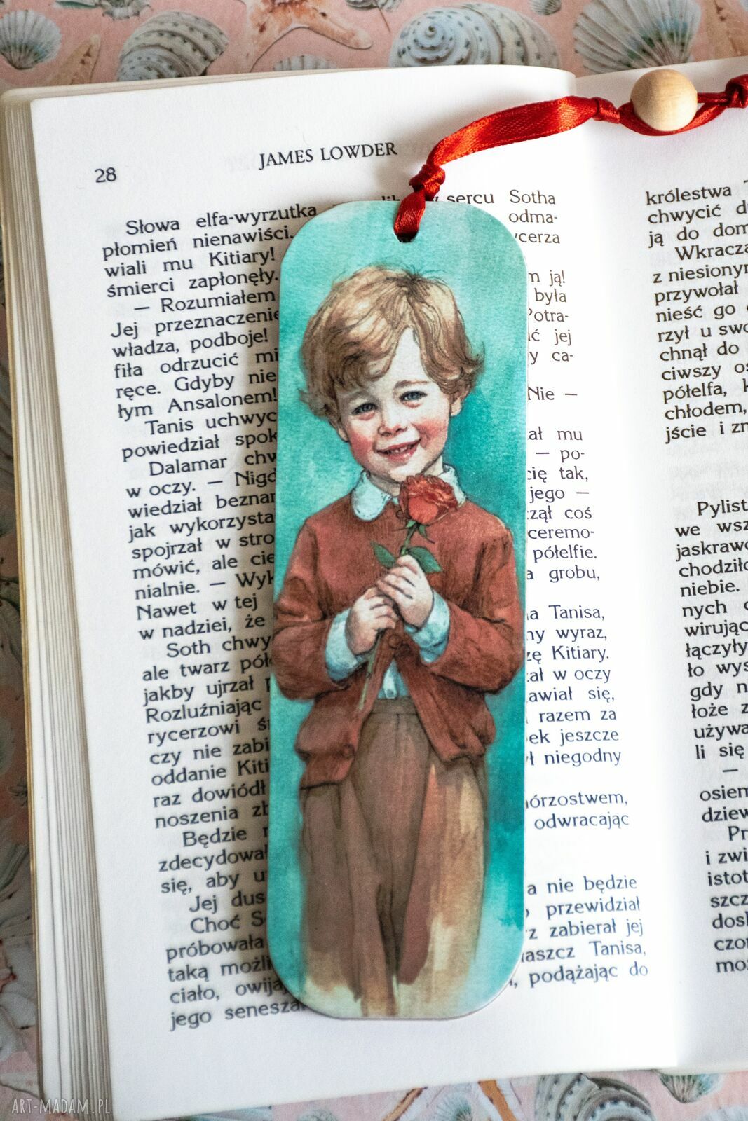 Zakładka do książki - Dziękuję, że jesteś