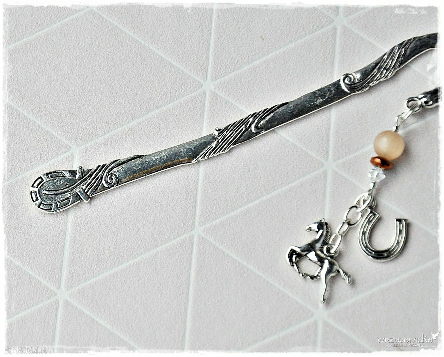 Zakładka dla miłośników koni Handmade