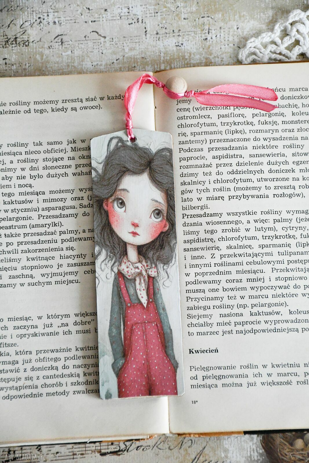 Zakładka do książki Misiu i marzycielka