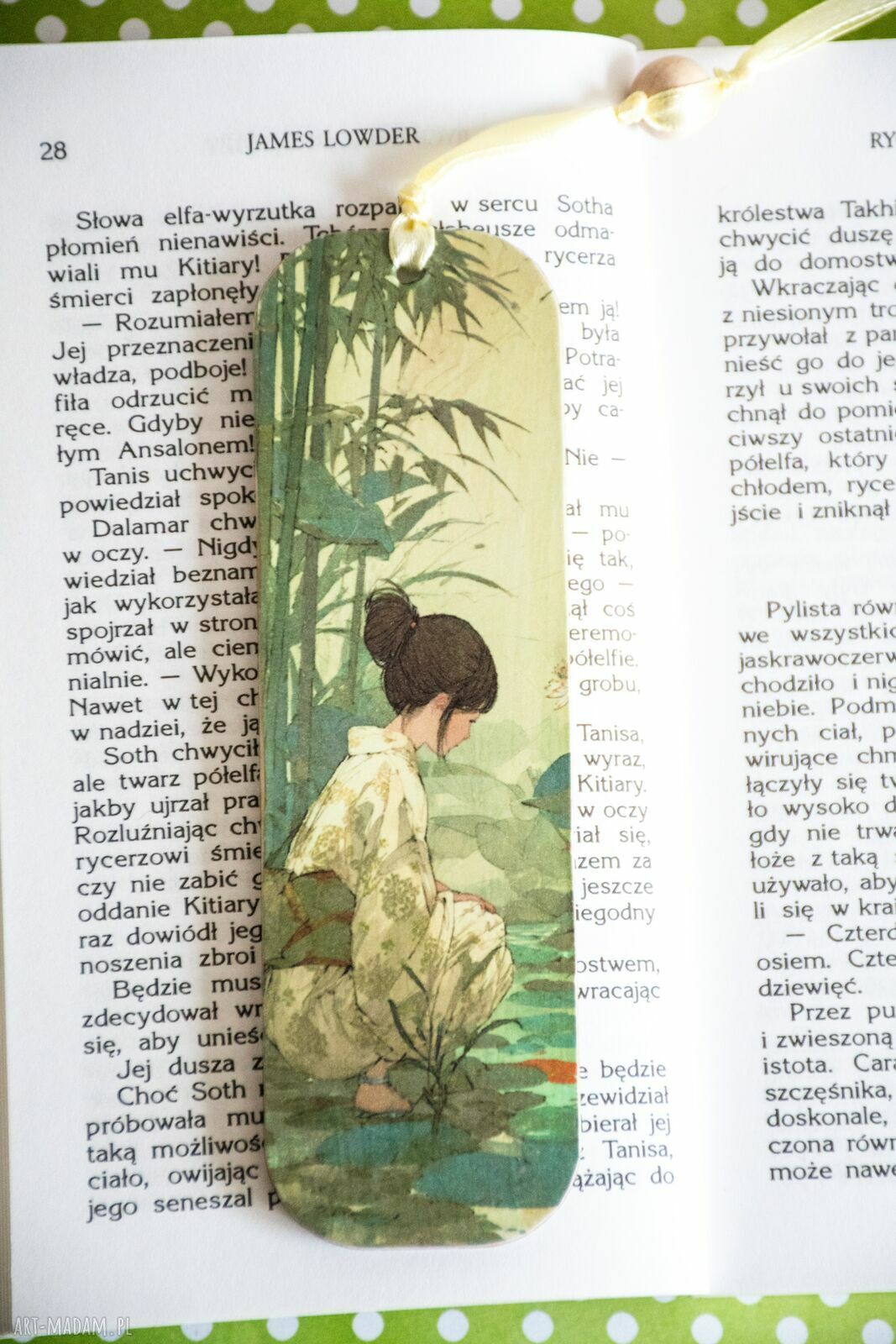 Zakładka do książki - Kocham pandy