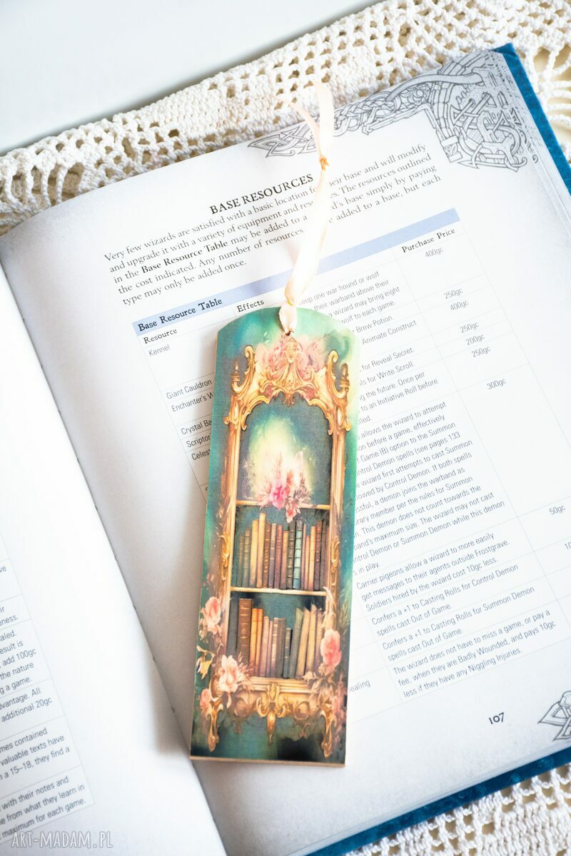 Zakładka do książki - Moja cisza (drewniana, ręcznie wykonana)