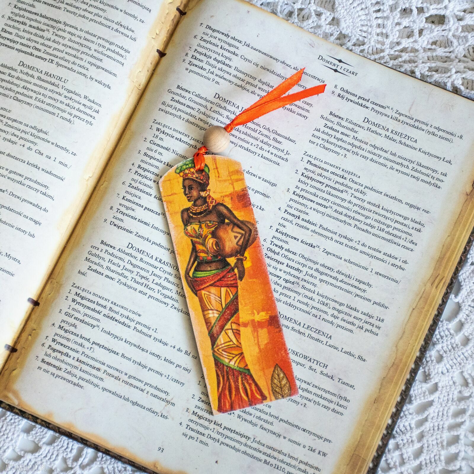 Zakładka do książki - Wspomnienia z Afryki