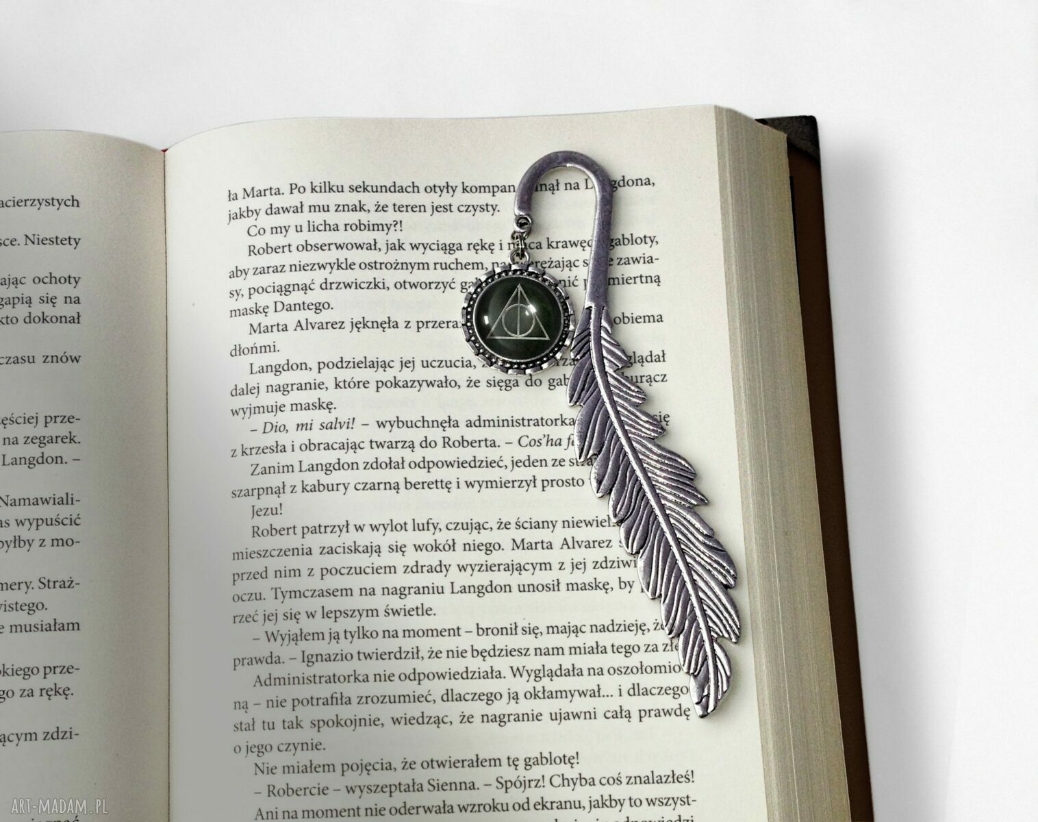 zakładki: Zakładka do książki Insygnia Śmierci Autorskie