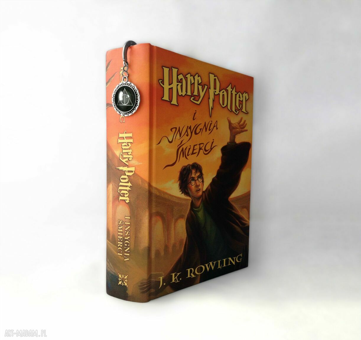 Zakładka książki insygnia śmierci harry potter duża