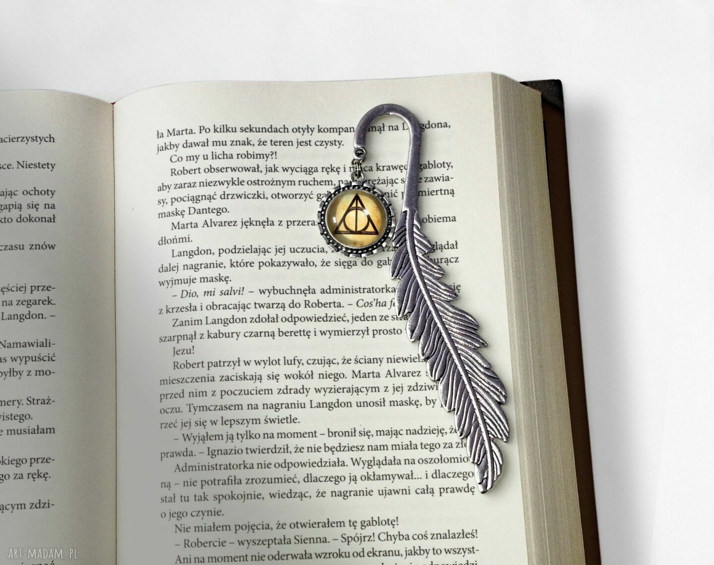 zakładki: Zakładka do książki Insygnia Śmierci Autorskie