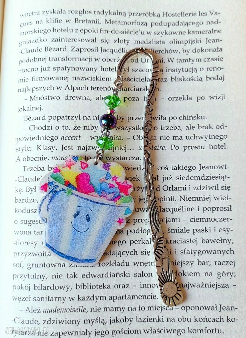 Zakładka do książki Cukierki - Dzień Nauczyciela