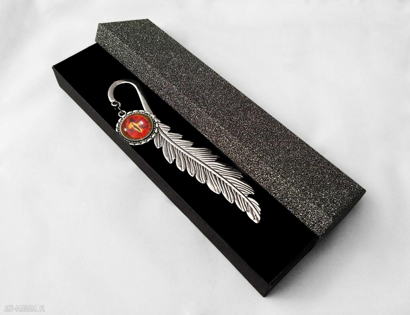 zakładki: Zakładka do książki Oko Saurona Ręcznie zrobione