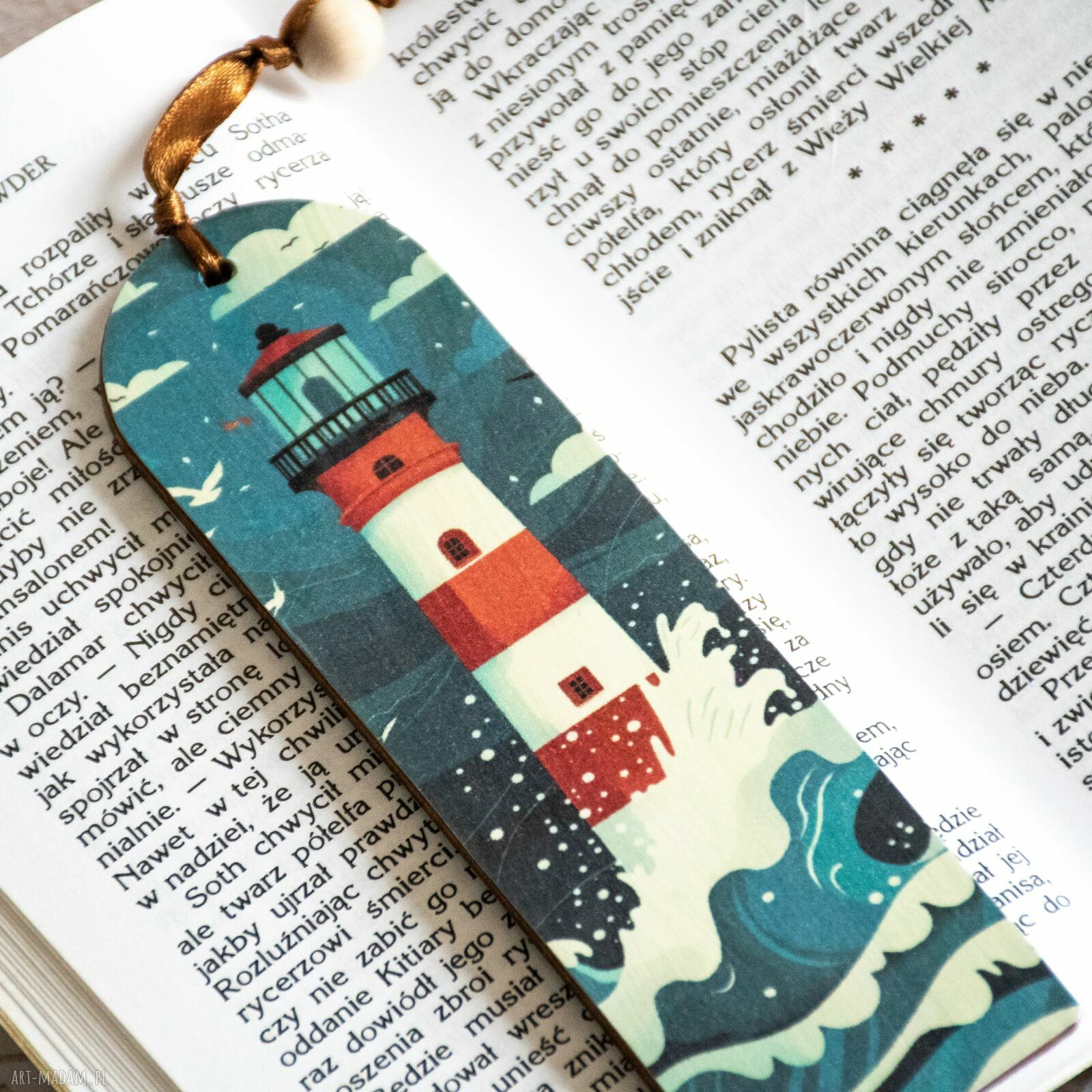 Zakładka do książki ręcznie robiona - Kocie przygody nr 2 dla męża na Dzień Ojca