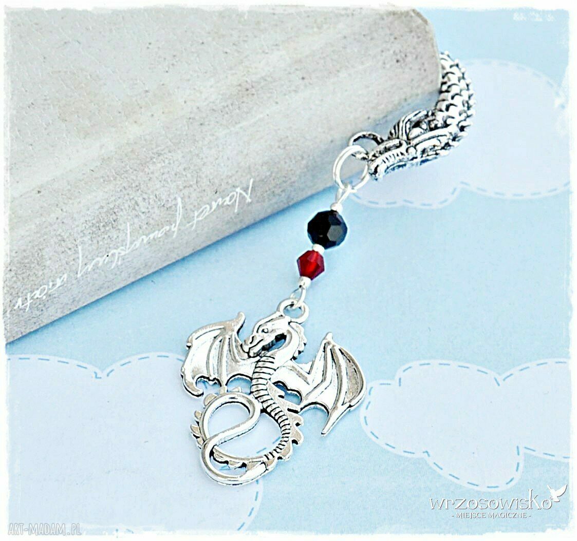 Zakładka do książki Smok handmade