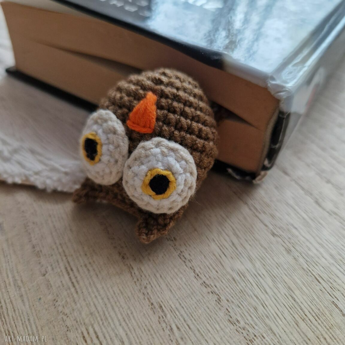 Zakładka do książki handmade - sowa Maka-Design