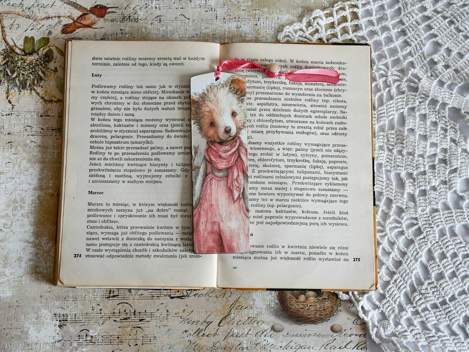 Zakładka do książki Misiu i marzycielka