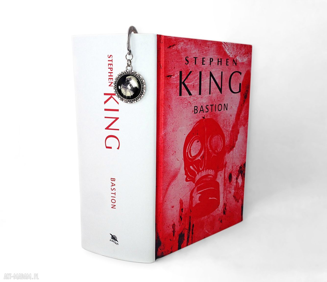 Zakładka książki krukiem horror kruk księżycem duża kształcie