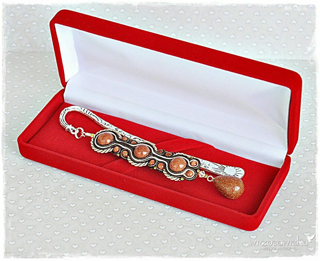 Zakładka sutasz azteckie sploty książki książka preent soutache