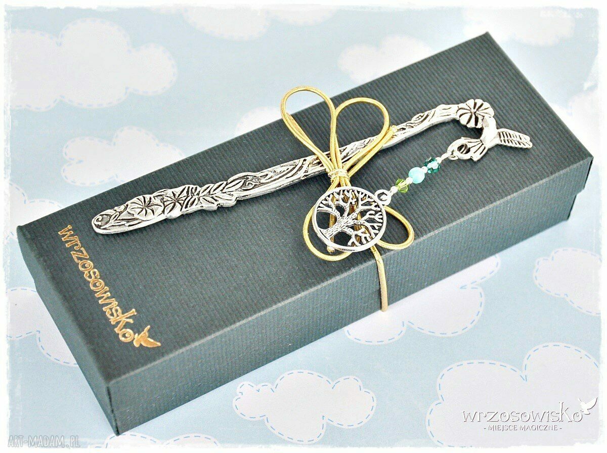 Zakładka z drzewem Hand Made