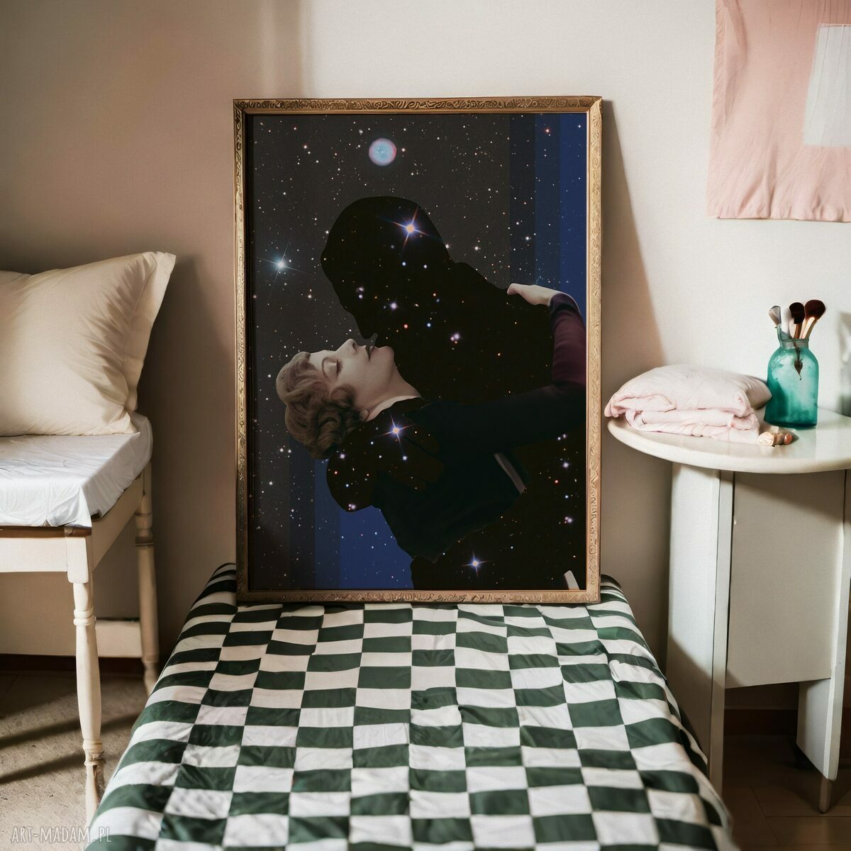 Zakochanie 30x40 cm - plakat (kolaż)