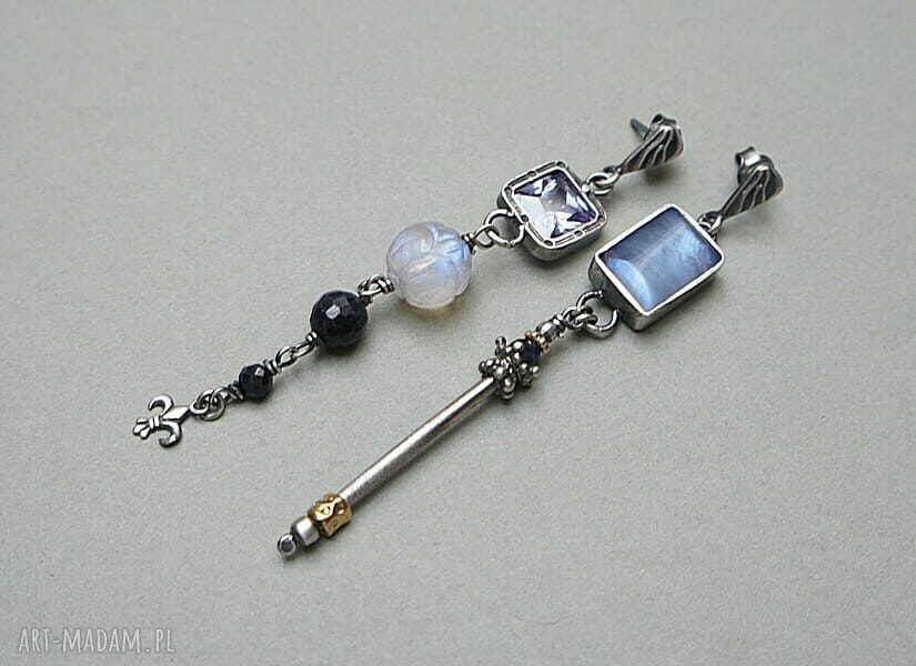 kolczyki: Zamówienie Berło kolczyki Handmade