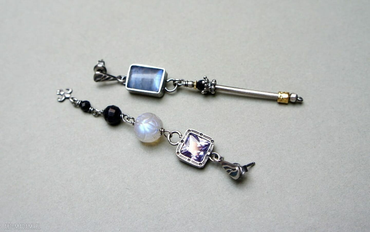 kolczyki: Zamówienie Berło kolczyki Handmade