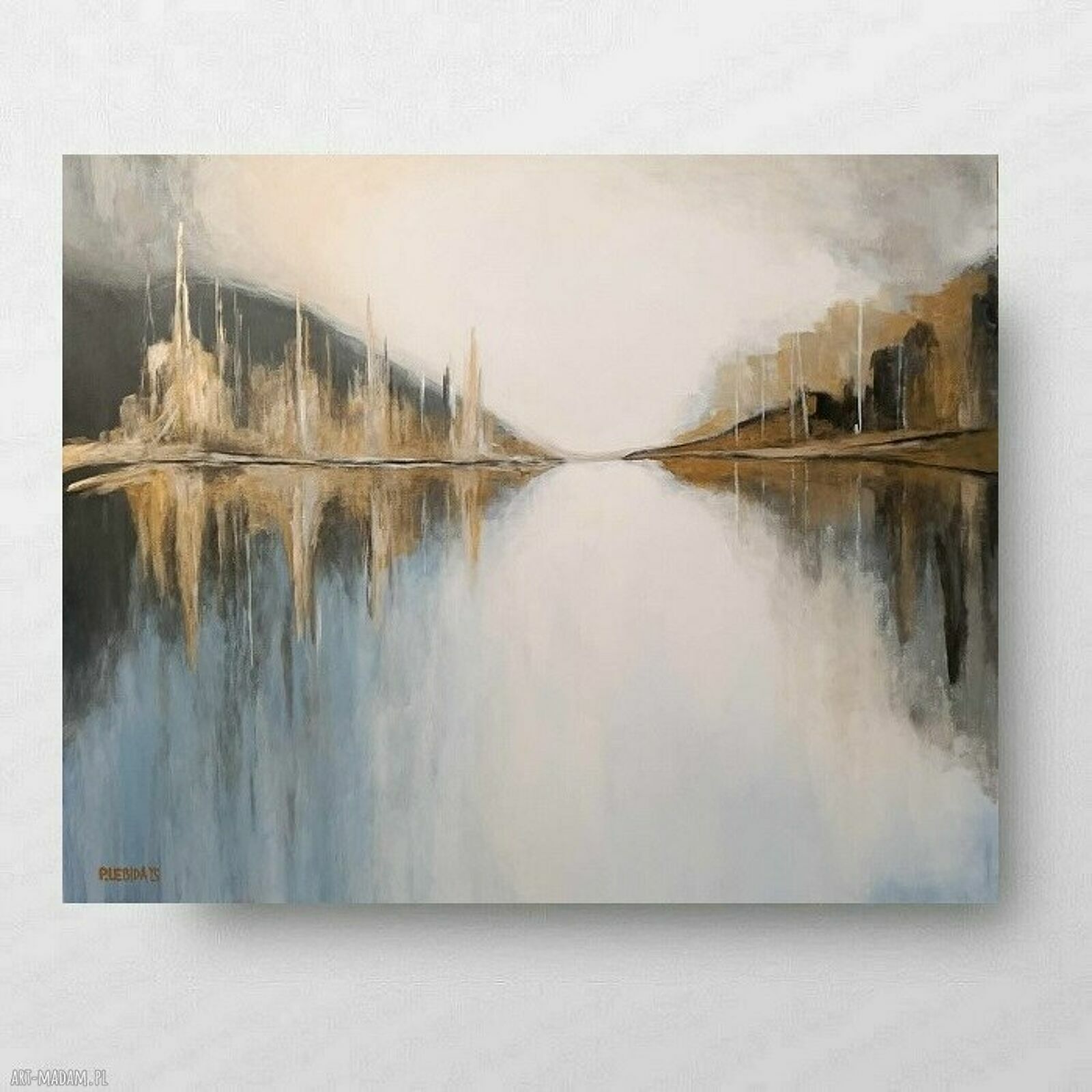 Zamów komplet dwóch obrazów akrylowych - pejzaż 100x100 i 80x100