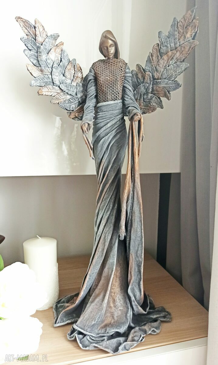 Anioł Stróż Nor Art - ręcznie wykonana dekoracja na indywidualne zamówienie