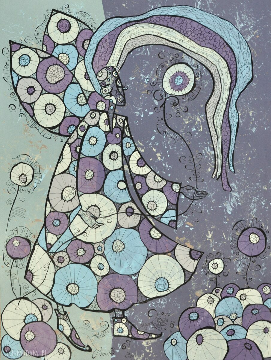 Obraz na płótnie 32x45 cm - Każde marzenie ma swój czas oraz Praga. Deszczowy dzień