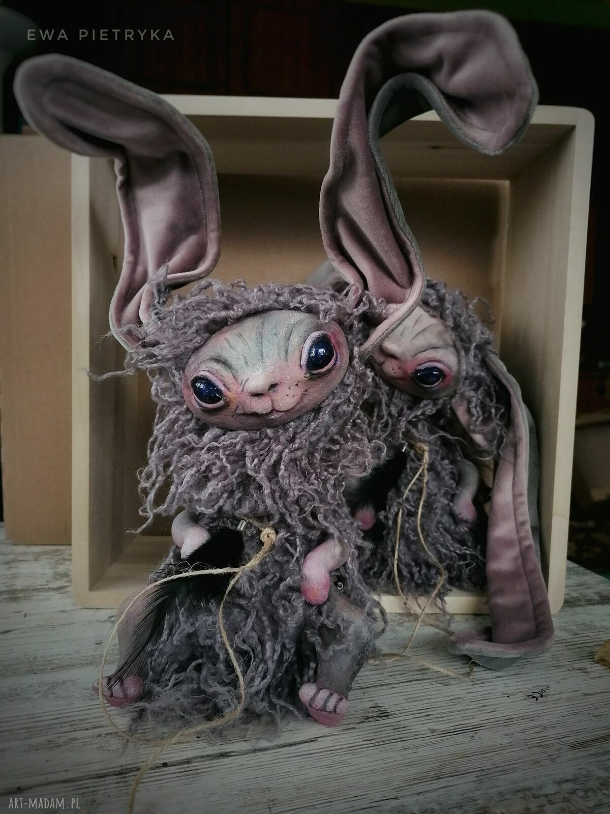 Chochlik złośliwy e-Piet 20 cm - artystyczna lalka kolekcjonerska