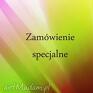 ręczne wykonanie naszyjniki zamówienie specjalne dla pani agnieszki