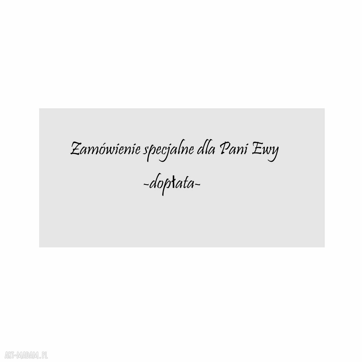 Zamówienie specjalne dla Pani Ewy - dopłata - tryptyk grafika 3 x 21 x 30 cm