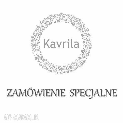 ZAMÓWIENIE SPECJALNE dla Pani Małgorzaty komplet soutache Ręcznie wykonane